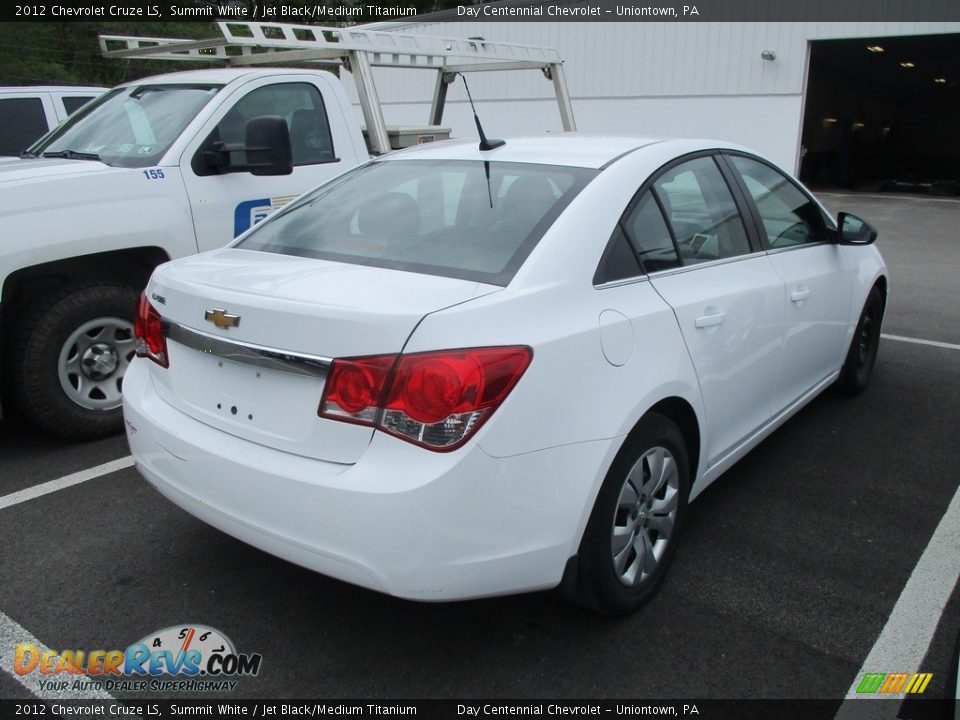 2012 Chevrolet Cruze LS Summit White / Jet Black/Medium Titanium Photo #4