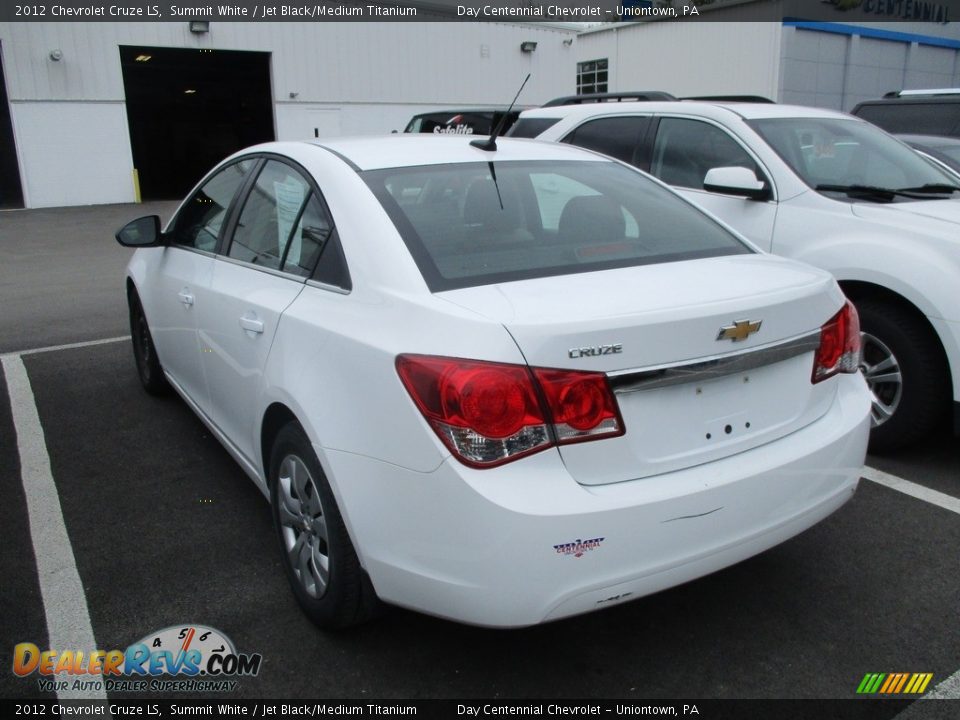 2012 Chevrolet Cruze LS Summit White / Jet Black/Medium Titanium Photo #5