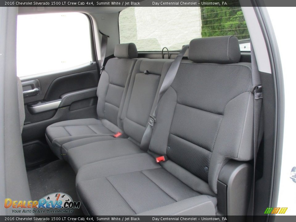 2016 Chevrolet Silverado 1500 LT Crew Cab 4x4 Summit White / Jet Black Photo #13