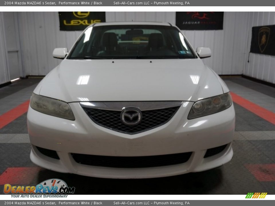 2004 Mazda MAZDA6 s Sedan Performance White / Black Photo #4