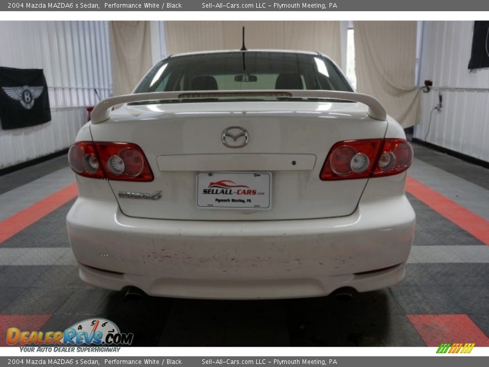 2004 Mazda MAZDA6 s Sedan Performance White / Black Photo #9