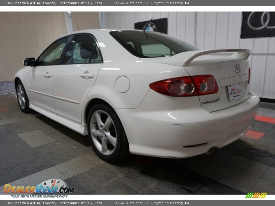 2004 Mazda MAZDA6 s Sedan Performance White / Black Photo #10