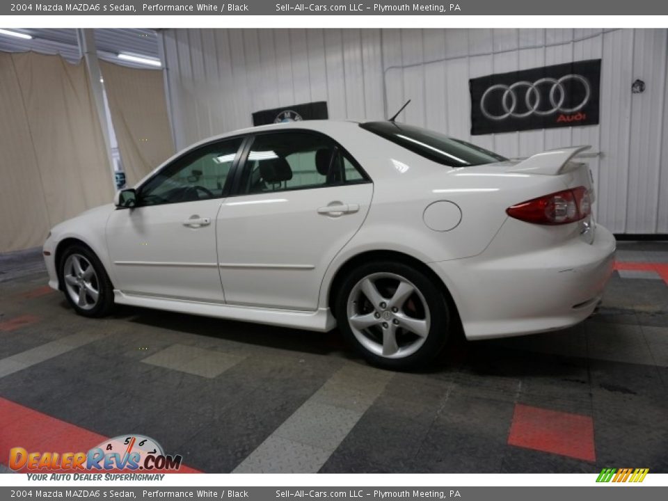 2004 Mazda MAZDA6 s Sedan Performance White / Black Photo #11
