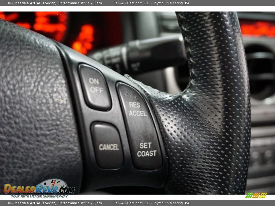2004 Mazda MAZDA6 s Sedan Performance White / Black Photo #30
