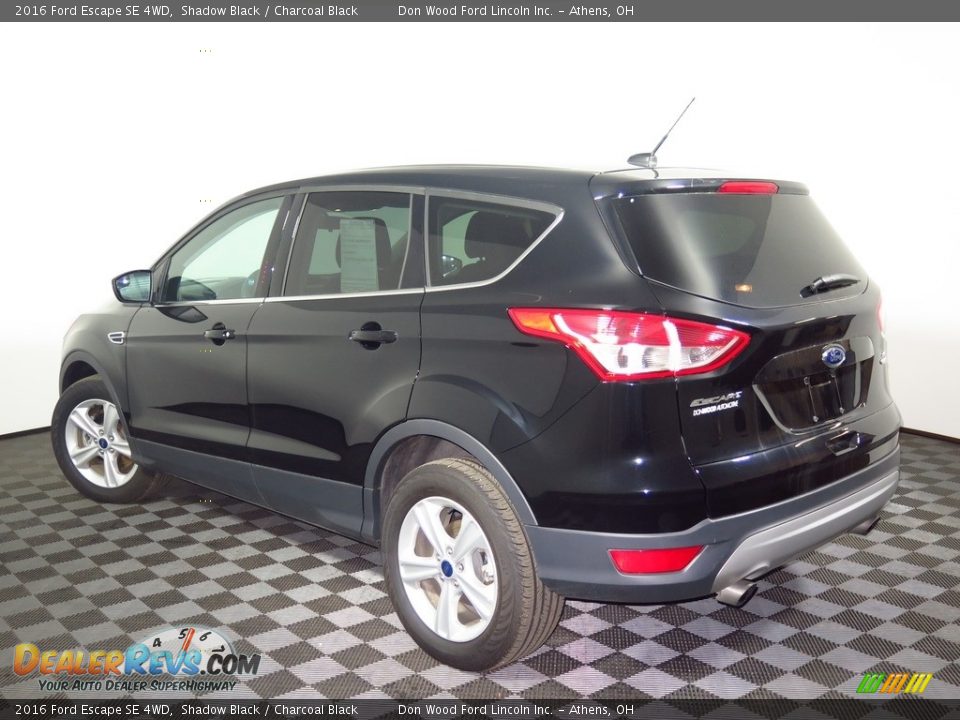 2016 Ford Escape SE 4WD Shadow Black / Charcoal Black Photo #7