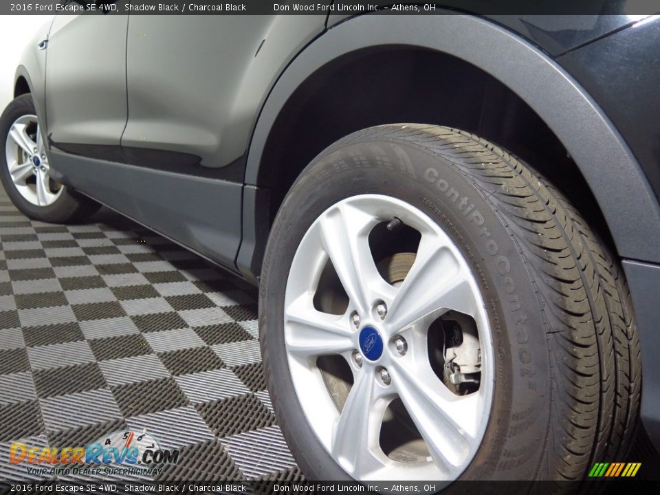 2016 Ford Escape SE 4WD Shadow Black / Charcoal Black Photo #8