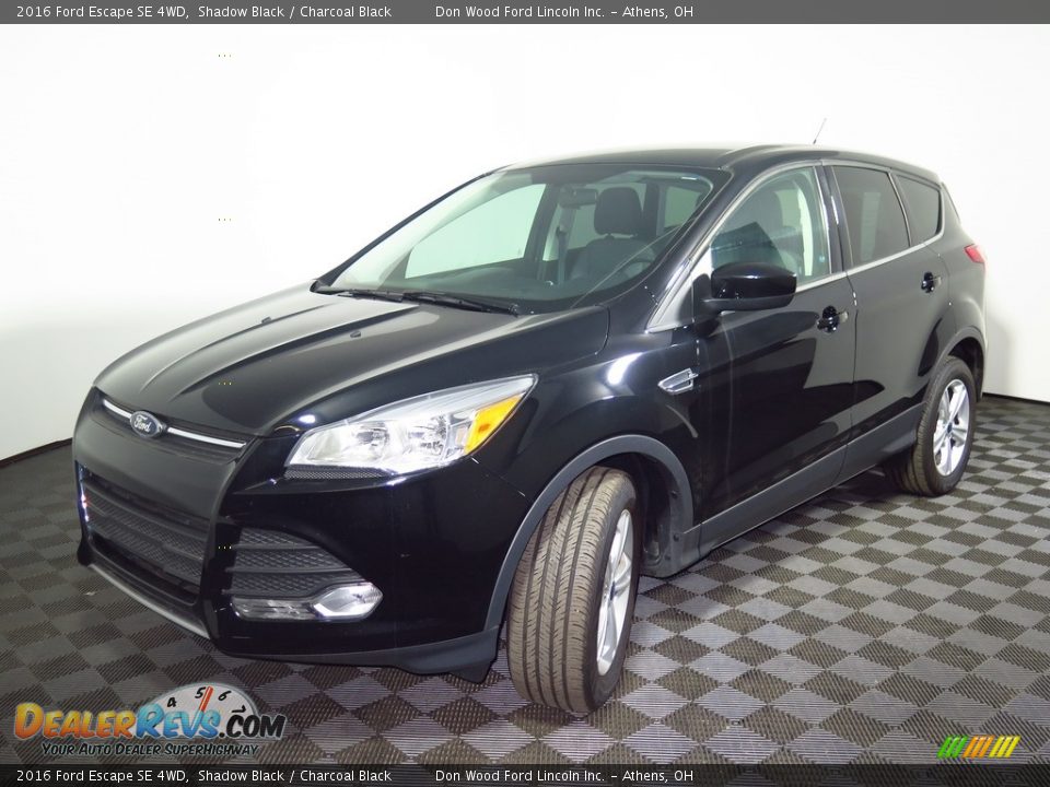 2016 Ford Escape SE 4WD Shadow Black / Charcoal Black Photo #9