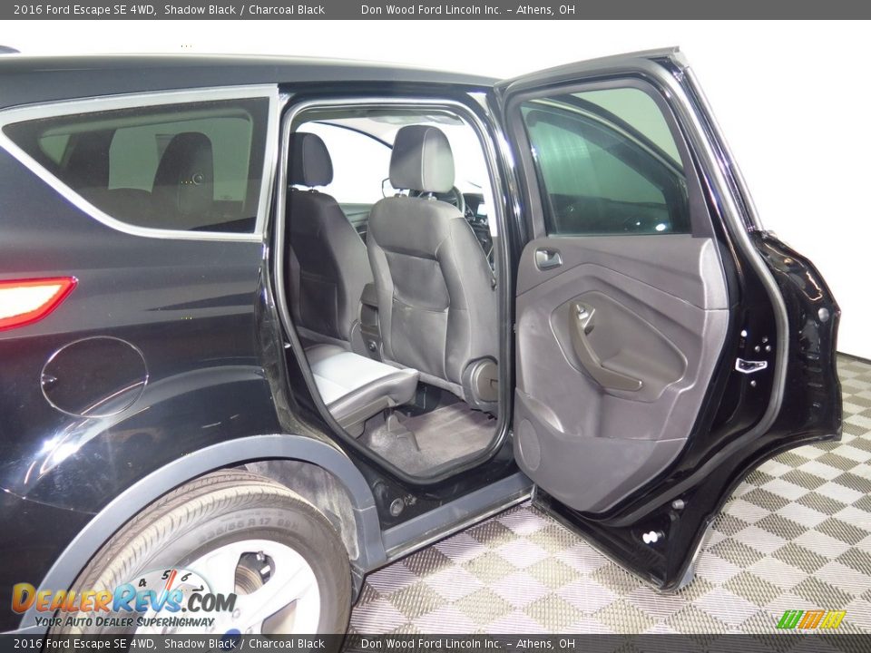 2016 Ford Escape SE 4WD Shadow Black / Charcoal Black Photo #12