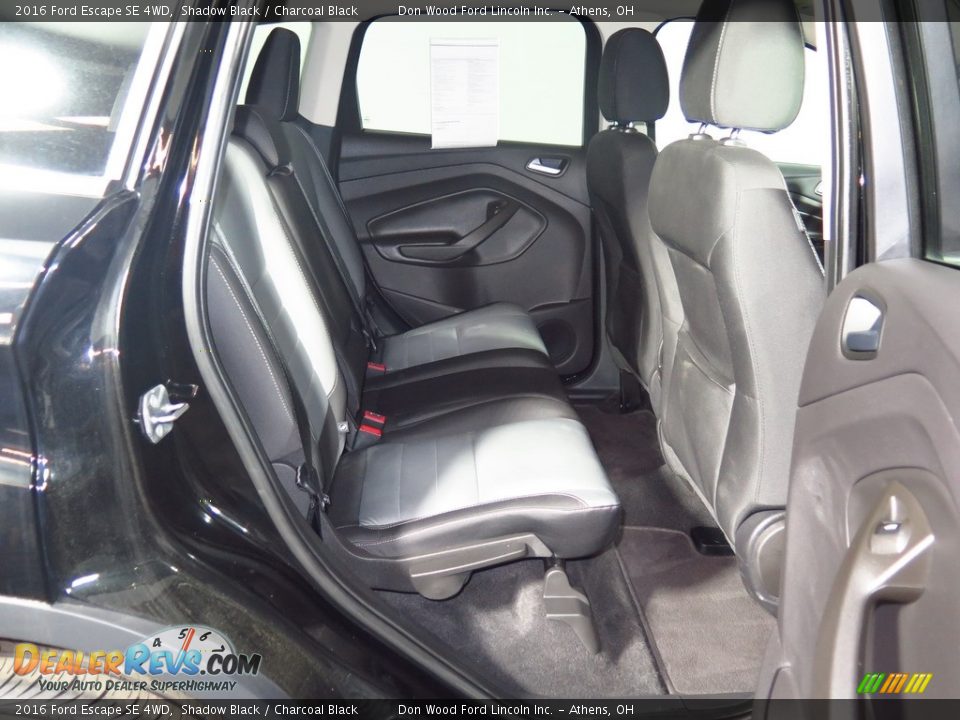 2016 Ford Escape SE 4WD Shadow Black / Charcoal Black Photo #13