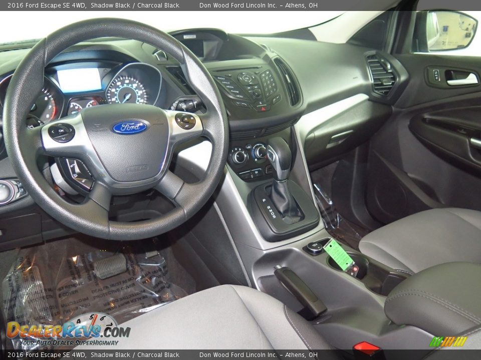 2016 Ford Escape SE 4WD Shadow Black / Charcoal Black Photo #19