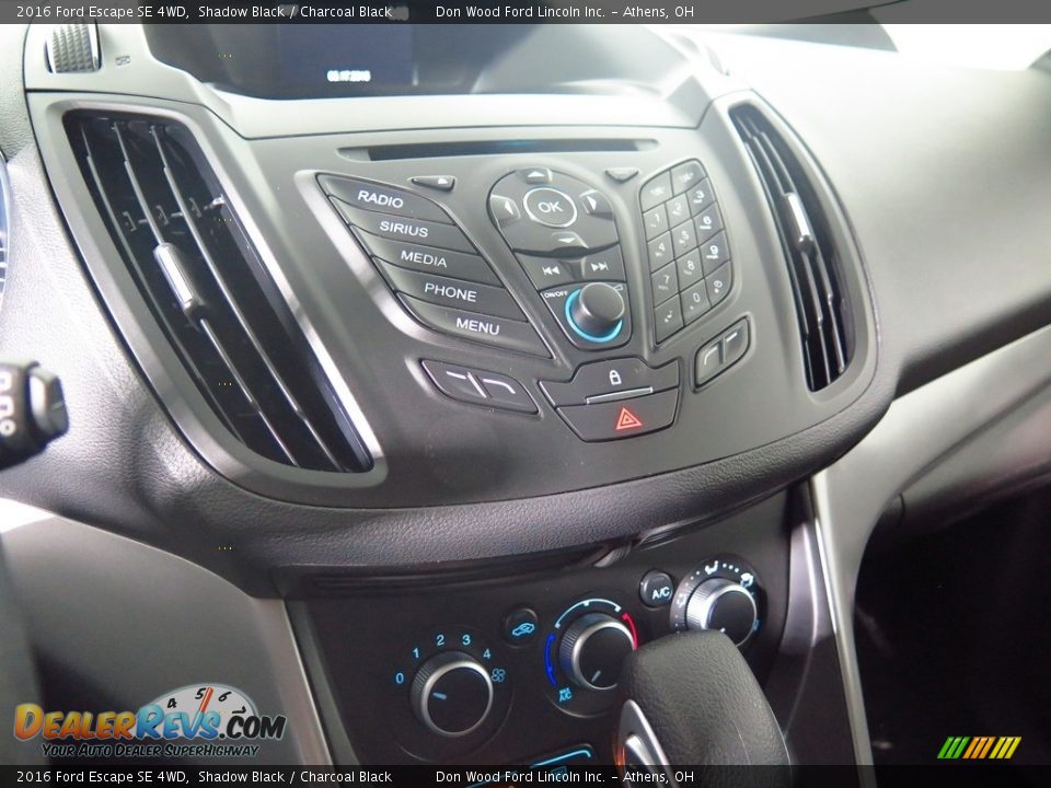 2016 Ford Escape SE 4WD Shadow Black / Charcoal Black Photo #27