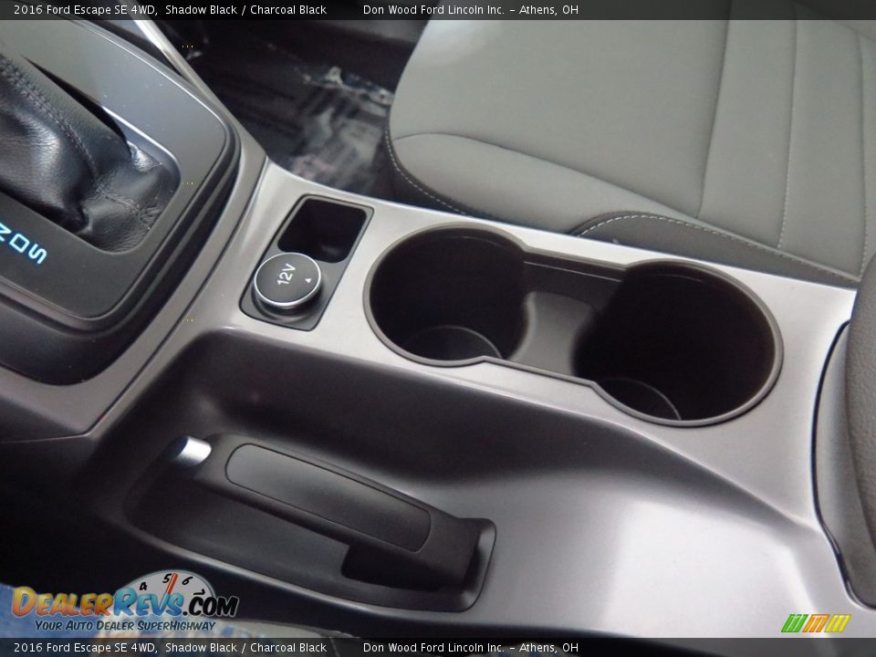 2016 Ford Escape SE 4WD Shadow Black / Charcoal Black Photo #29