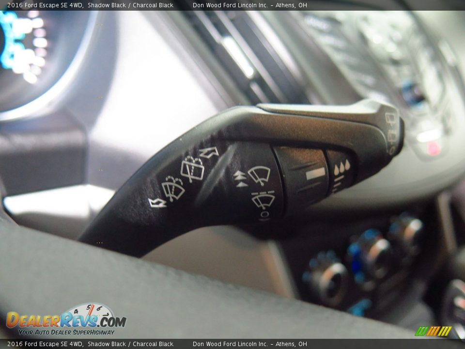 2016 Ford Escape SE 4WD Shadow Black / Charcoal Black Photo #31