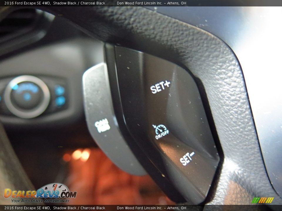 2016 Ford Escape SE 4WD Shadow Black / Charcoal Black Photo #33
