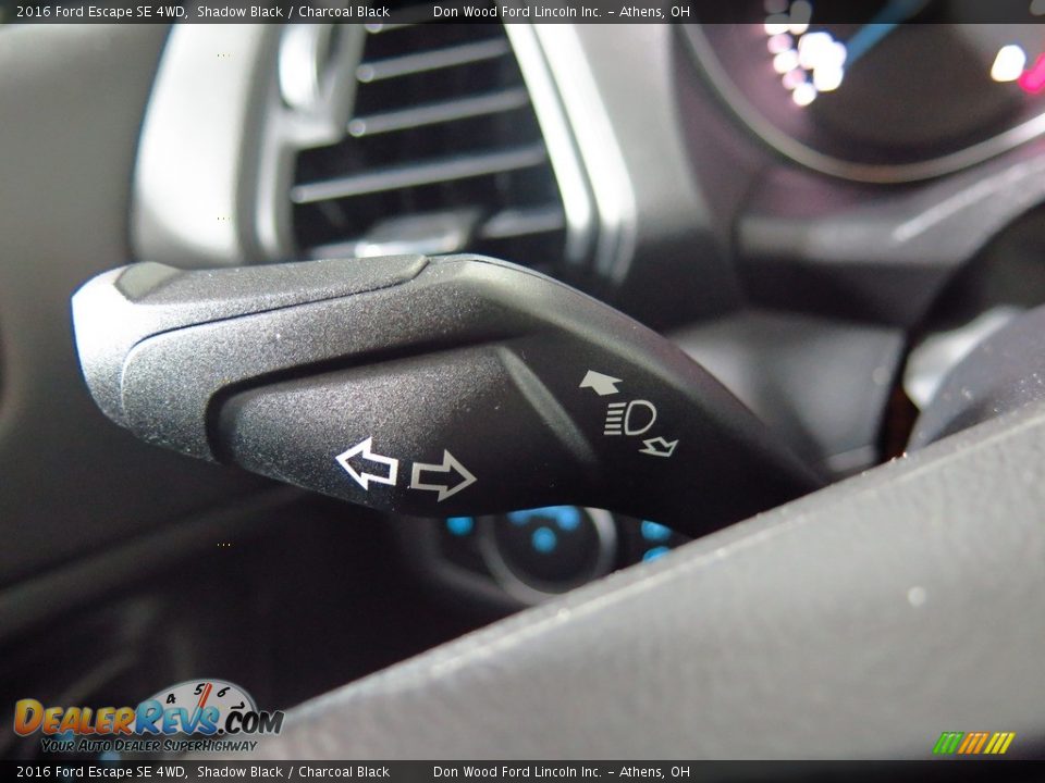 2016 Ford Escape SE 4WD Shadow Black / Charcoal Black Photo #35