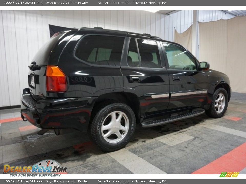 2002 GMC Envoy SLT 4x4 Onyx Black / Medium Pewter Photo #7