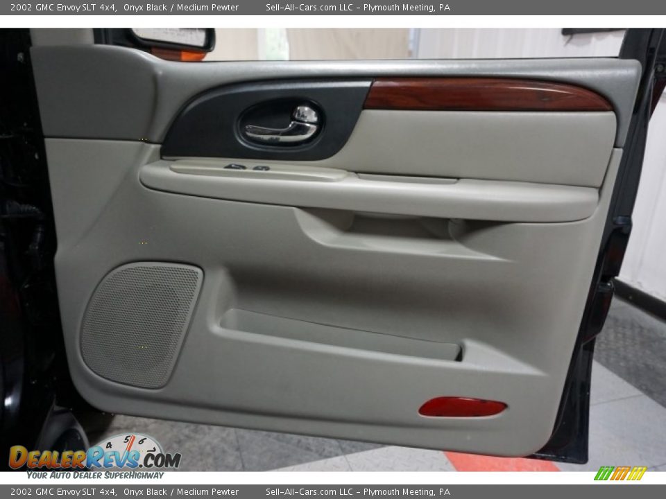 2002 GMC Envoy SLT 4x4 Onyx Black / Medium Pewter Photo #18