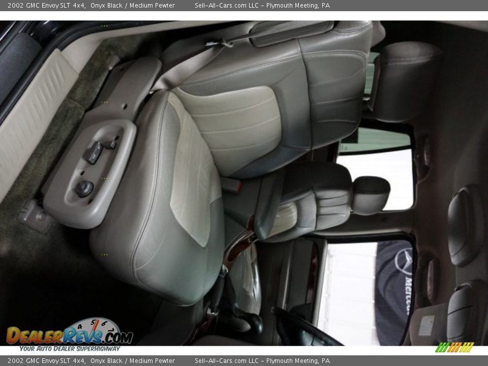 2002 GMC Envoy SLT 4x4 Onyx Black / Medium Pewter Photo #19