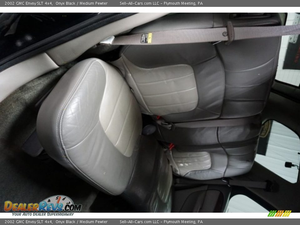 2002 GMC Envoy SLT 4x4 Onyx Black / Medium Pewter Photo #20