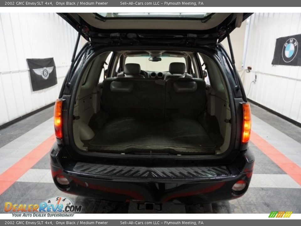 2002 GMC Envoy SLT 4x4 Onyx Black / Medium Pewter Photo #21