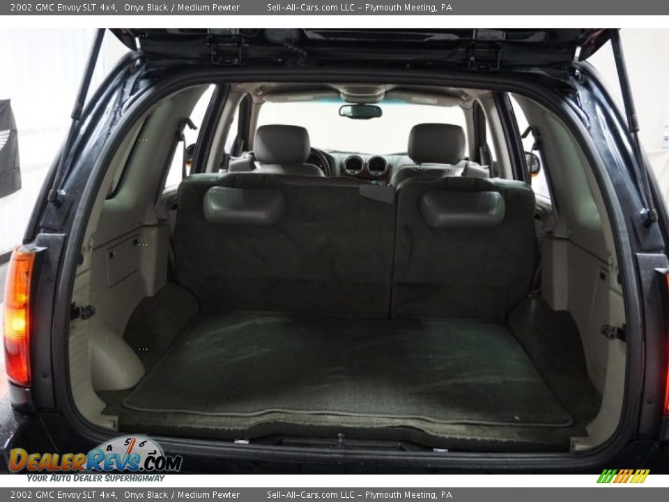 2002 GMC Envoy SLT 4x4 Onyx Black / Medium Pewter Photo #22