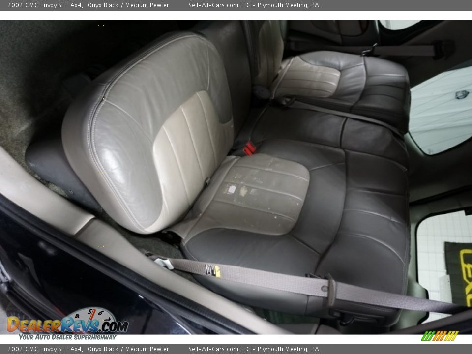 2002 GMC Envoy SLT 4x4 Onyx Black / Medium Pewter Photo #23