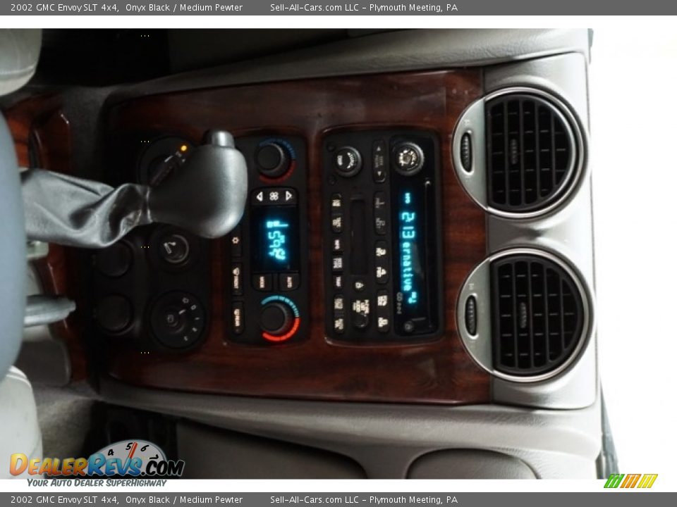 2002 GMC Envoy SLT 4x4 Onyx Black / Medium Pewter Photo #28