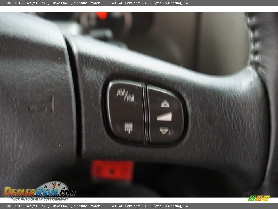 2002 GMC Envoy SLT 4x4 Onyx Black / Medium Pewter Photo #31