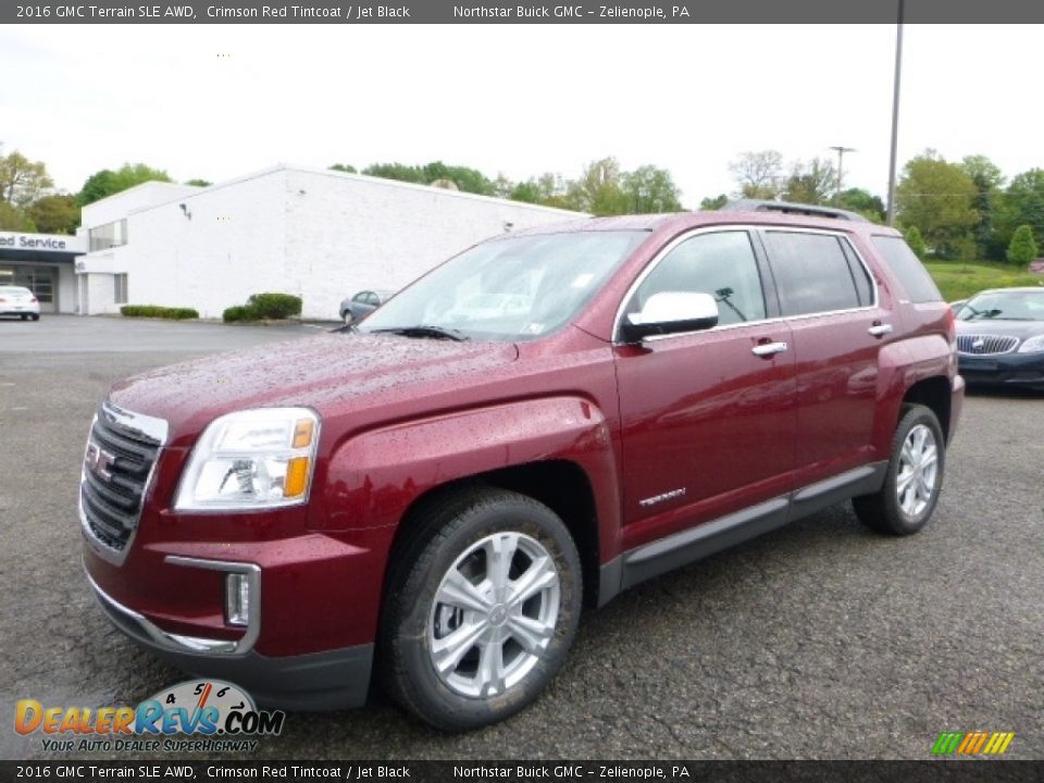 2016 GMC Terrain SLE AWD Crimson Red Tintcoat / Jet Black Photo #1