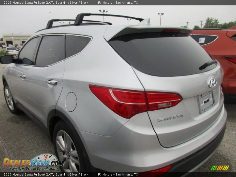 2016 Hyundai Santa Fe Sport 2.0T Sparkling Silver / Black Photo #4