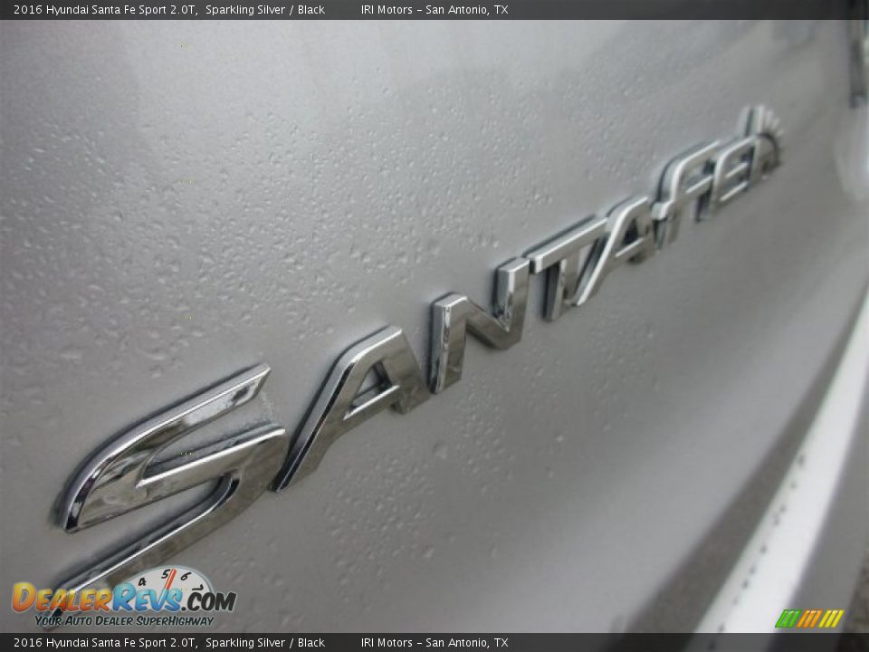 2016 Hyundai Santa Fe Sport 2.0T Sparkling Silver / Black Photo #5