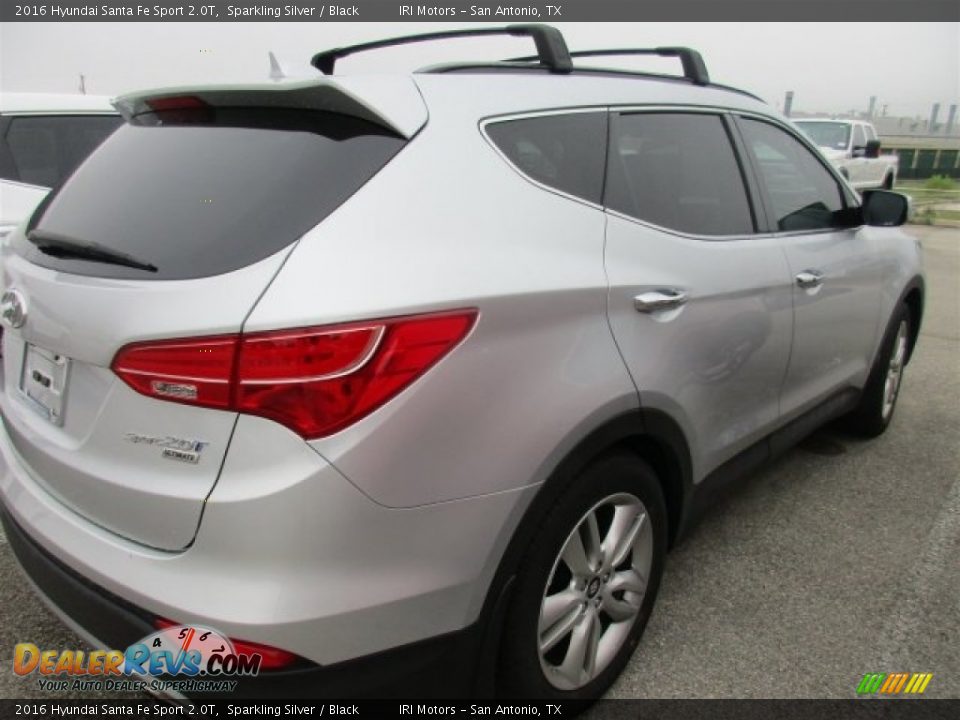 2016 Hyundai Santa Fe Sport 2.0T Sparkling Silver / Black Photo #7