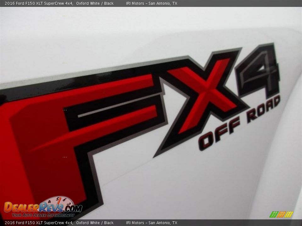 2016 Ford F150 XLT SuperCrew 4x4 Oxford White / Black Photo #9