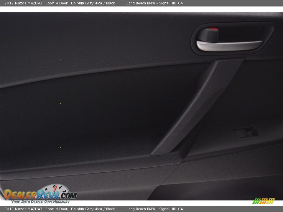 2012 Mazda MAZDA3 i Sport 4 Door Dolphin Gray Mica / Black Photo #20