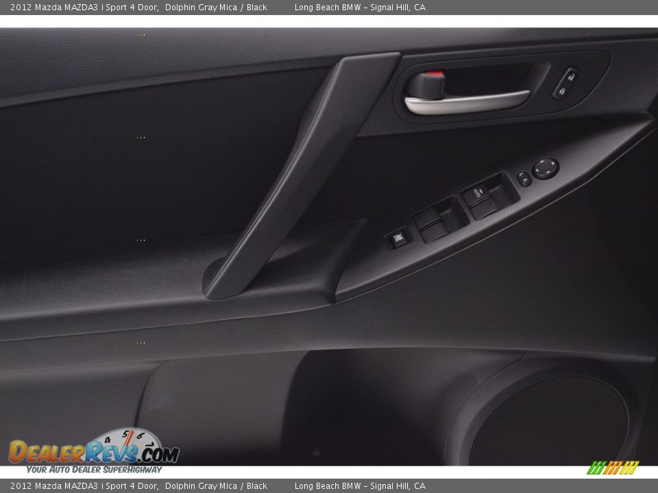 2012 Mazda MAZDA3 i Sport 4 Door Dolphin Gray Mica / Black Photo #21
