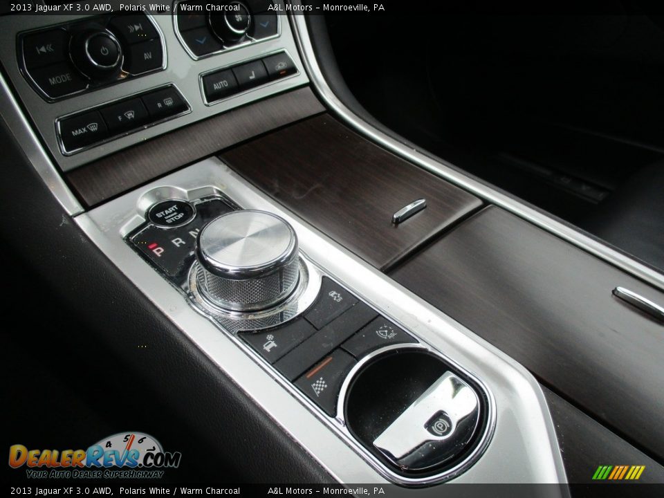2013 Jaguar XF 3.0 AWD Polaris White / Warm Charcoal Photo #16