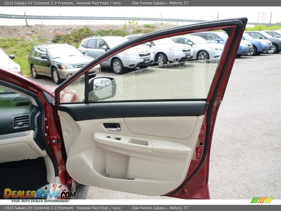 2013 Subaru XV Crosstrek 2.0 Premium Venetian Red Pearl / Ivory Photo #20