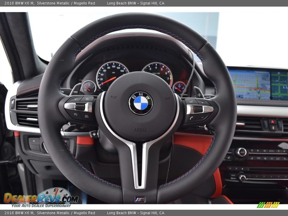 2016 BMW X6 M  Steering Wheel Photo #14