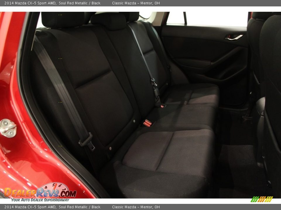 2014 Mazda CX-5 Sport AWD Soul Red Metallic / Black Photo #11