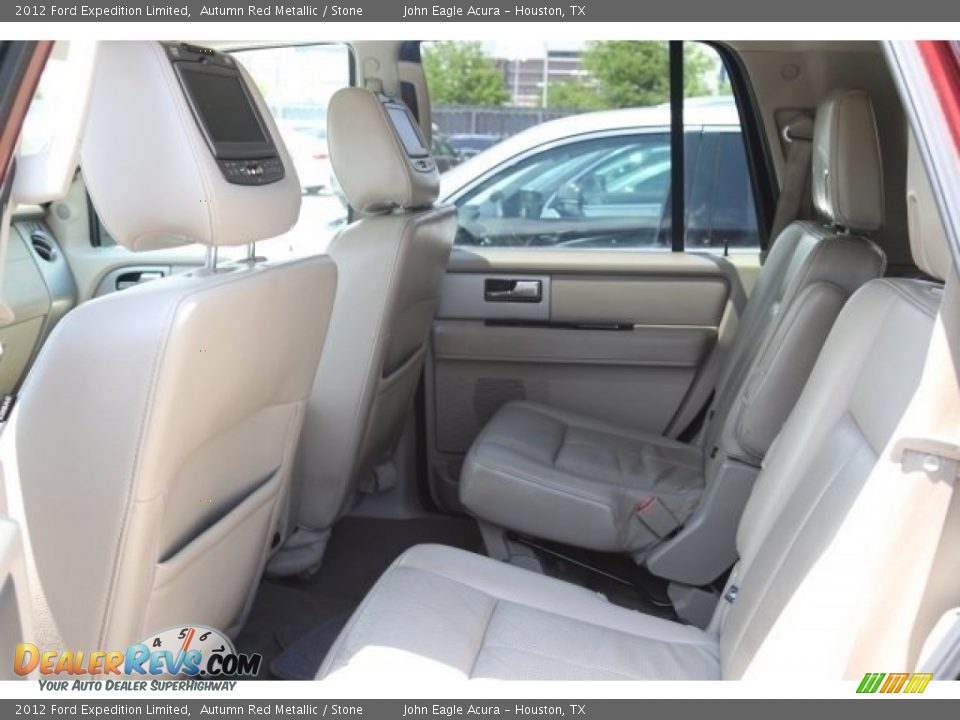 2012 Ford Expedition Limited Autumn Red Metallic / Stone Photo #29