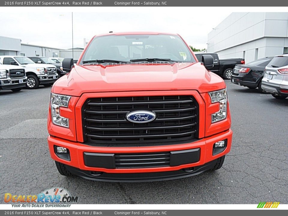 2016 Ford F150 XLT SuperCrew 4x4 Race Red / Black Photo #4