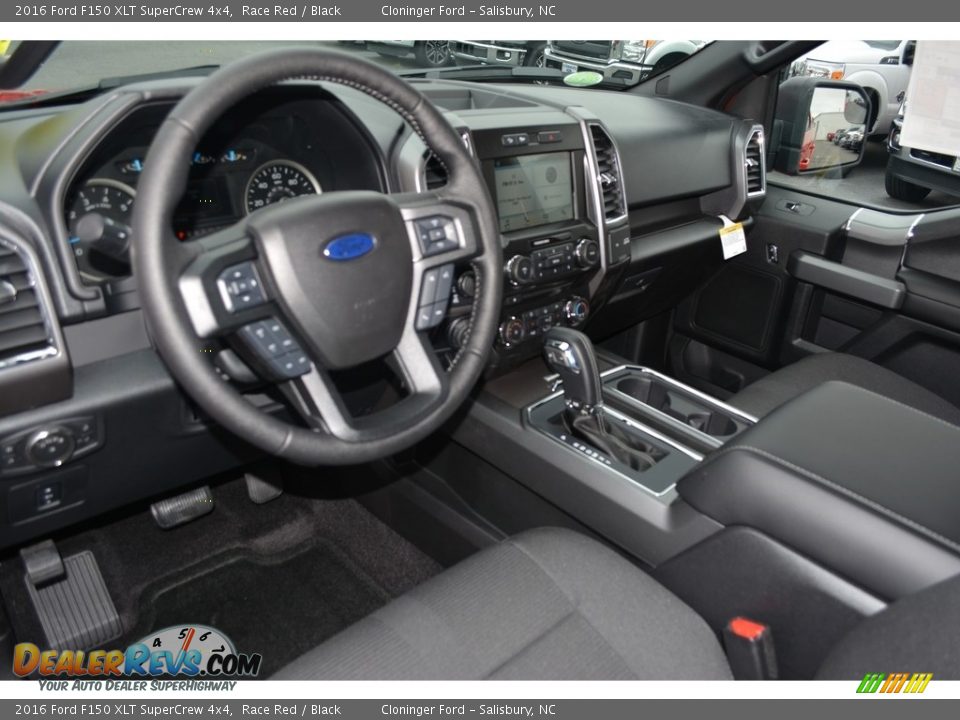 2016 Ford F150 XLT SuperCrew 4x4 Race Red / Black Photo #9