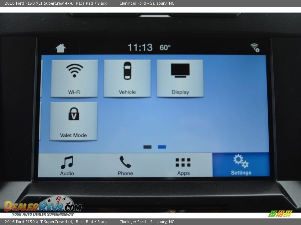 2016 Ford F150 XLT SuperCrew 4x4 Race Red / Black Photo #13