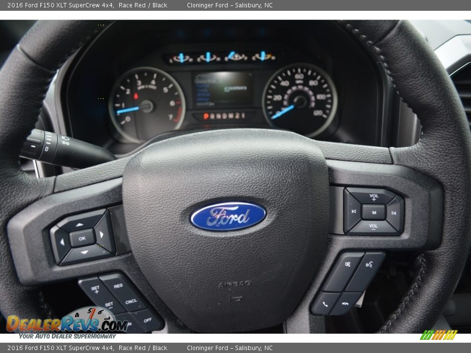 2016 Ford F150 XLT SuperCrew 4x4 Race Red / Black Photo #20