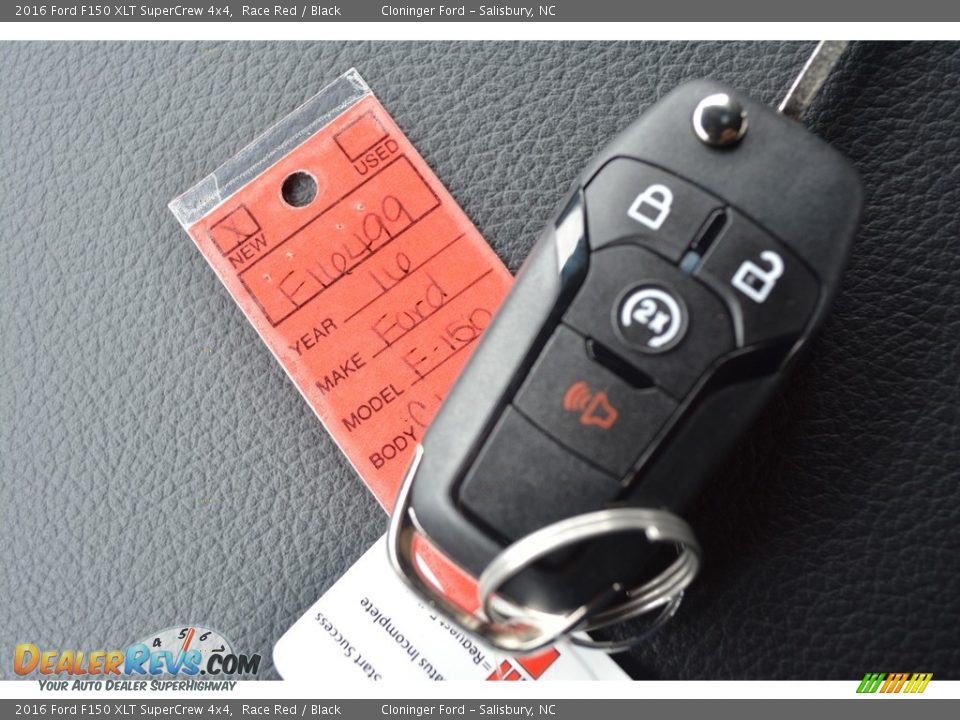 2016 Ford F150 XLT SuperCrew 4x4 Race Red / Black Photo #22