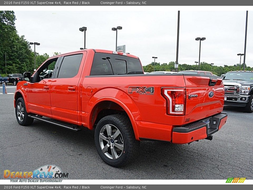 2016 Ford F150 XLT SuperCrew 4x4 Race Red / Black Photo #23