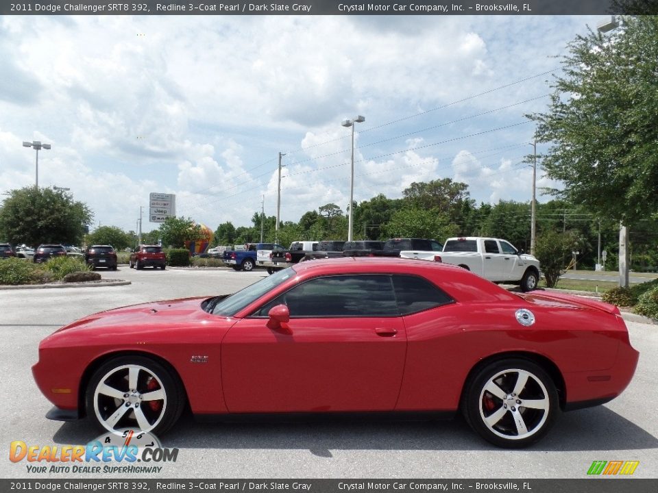 2011 Dodge Challenger SRT8 392 Redline 3-Coat Pearl / Dark Slate Gray Photo #2