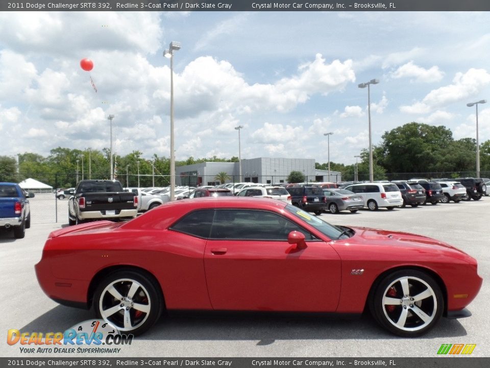 2011 Dodge Challenger SRT8 392 Redline 3-Coat Pearl / Dark Slate Gray Photo #9