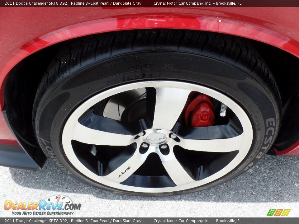 2011 Dodge Challenger SRT8 392 Redline 3-Coat Pearl / Dark Slate Gray Photo #14