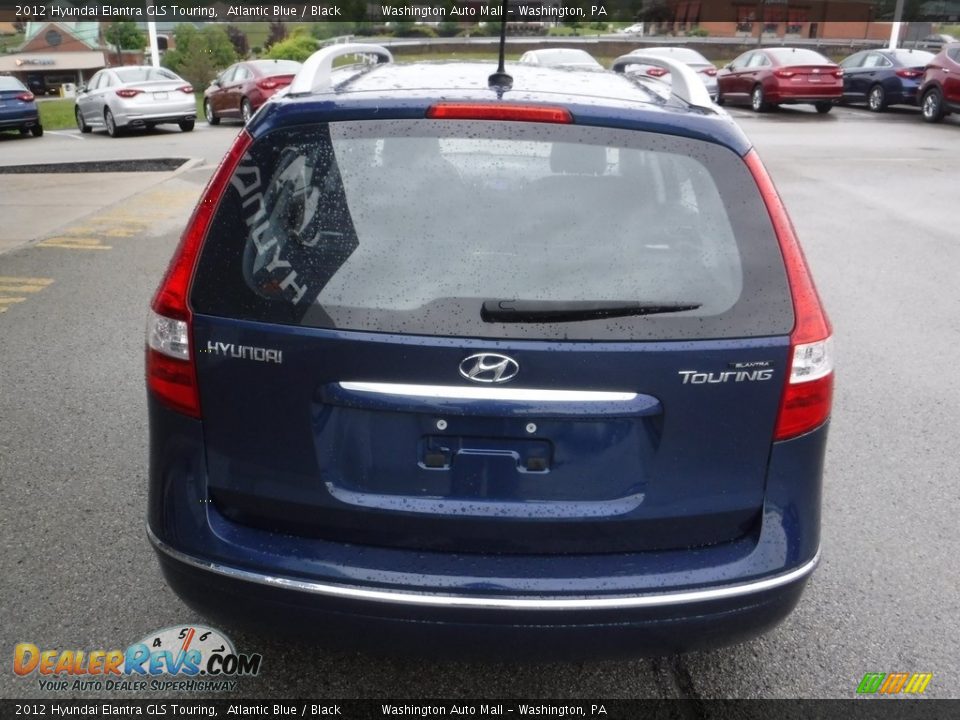 2012 Hyundai Elantra GLS Touring Atlantic Blue / Black Photo #8